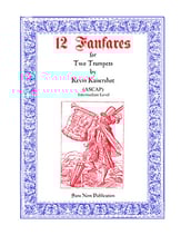 12 FANFARES FOR TWO TRUMPETS #3 cover